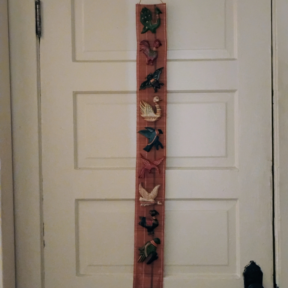 Handcrafted Bird Wall Hanging
